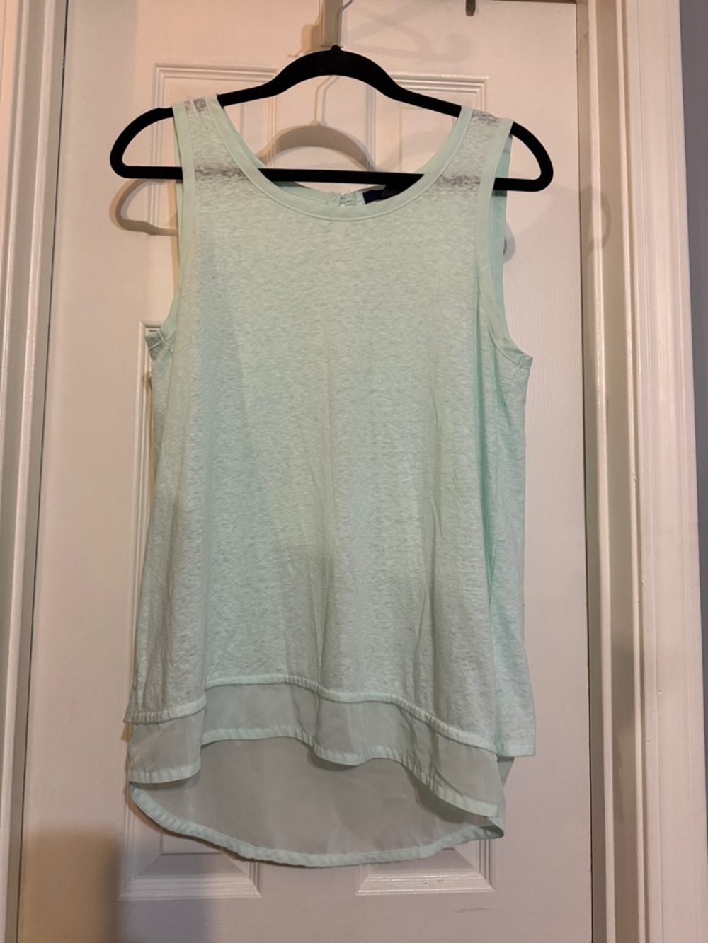 GAP Mint Layered Sleeveless Tank